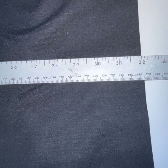 Joseph Feiss International Men's Suit Jacket Size 42 L Black Wool W/Pockets - Picture 4 of 7